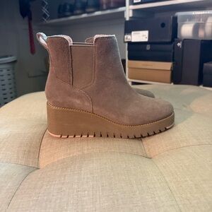 Cole Haan Mushroom City Wedge Ankle Boots
